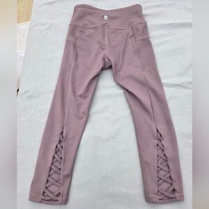 Dusty Purple Cropped Leggings